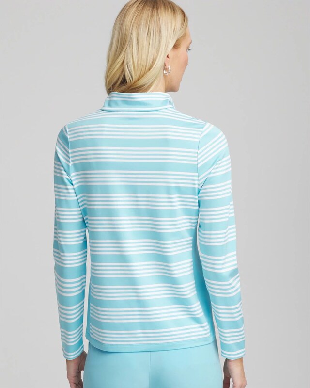Zenergy UPF Stripe Long Sleeve Top - image 3